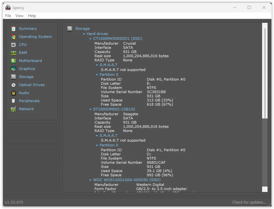 Windows build and installation metadata